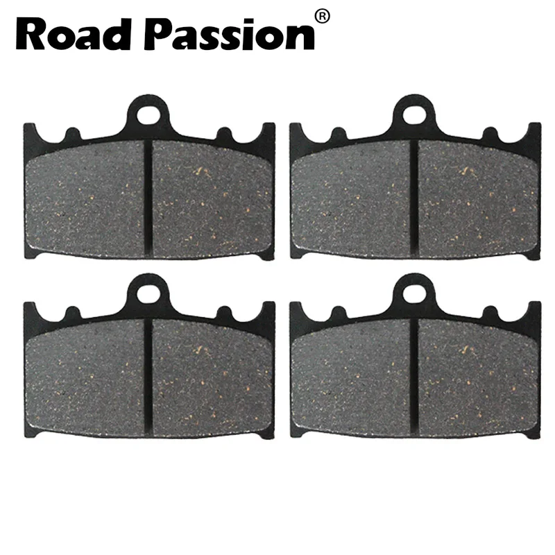 Мотоцикл 2 пары передние тормозные колодки для Suzuki GSX 650 GSX650 Bandit 07-13 GSXR750 GSXR 750 00-02 GSX 1250 1250FA 10-13 - Цвет: 2 Pairs