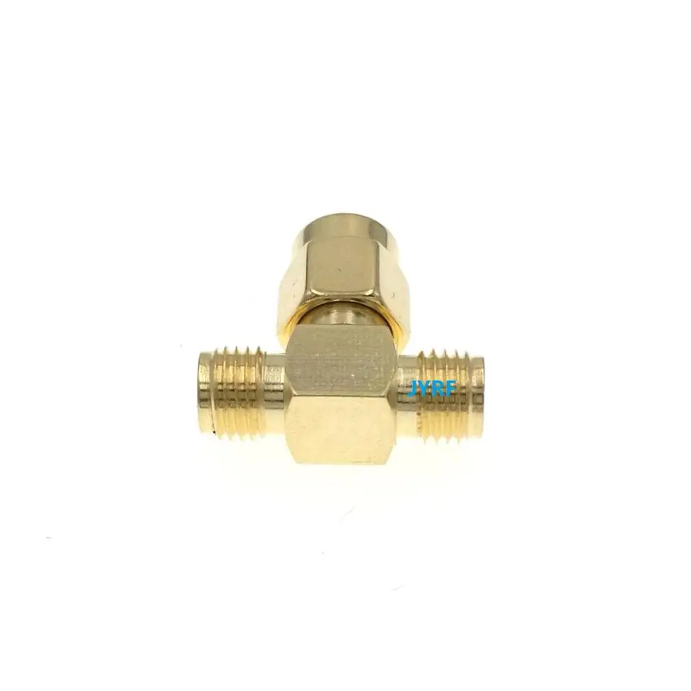 Адаптер для антен с разъемом SMA Male на Dual 2 Female Triple T Wifi|connector|sma pcb connectorconnector terminal |