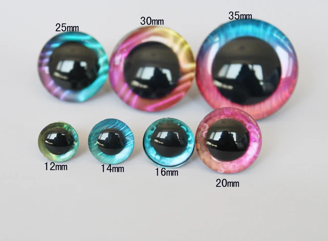 30*20mm Oval Safety Eyes Pink Color Plastic Doll eyes Handmade Accessories  For Bear/Pony Dolls Animal Puppet Making 50pcs/lot - AliExpress