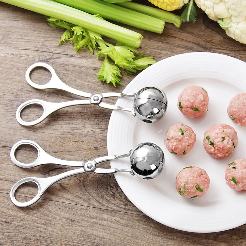 Мясорубка из нержавеющей стали мясной Баллер щипцы для торта поп мейкер льда
