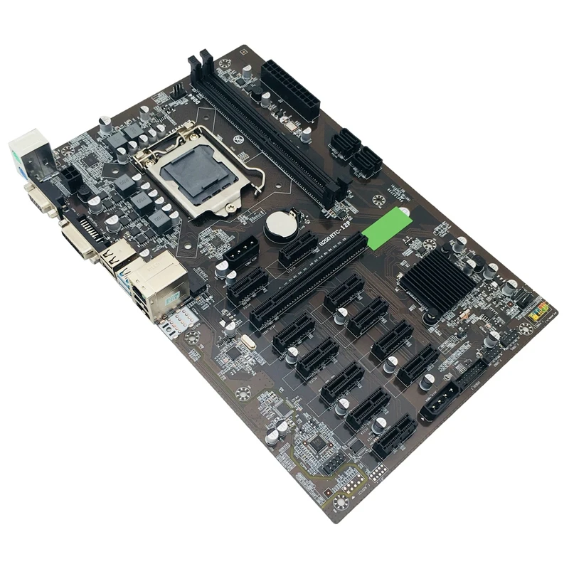 B250 BTC Mining Motherboard LGA 1151 DDR4 12XGraphics Card Slot SATA3.0 USB3.0 Low Power for BTC Miner Mining best gaming motherboard for pc