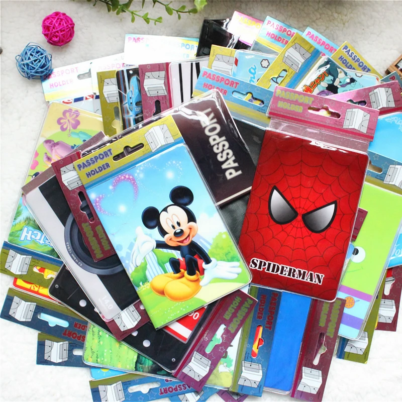 

Cartoon Animal Passport Cover Travel Accessories PVC Casual Passport Holder Business Pass Holder Women Wallet Credit Id Card