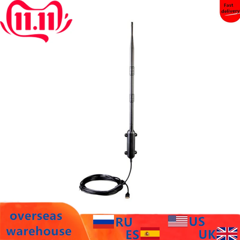 

Ultra Long Range USB Wifi Adapter 1.5Km Outdoor USB Wifi Network Card 150Mbps High Power Wall Mounting Wireless Antenna