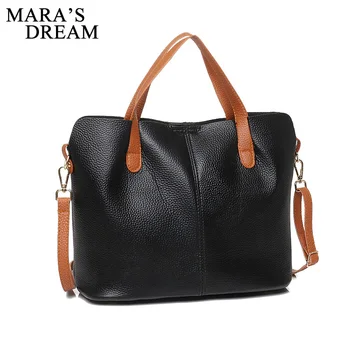 

Mara's Dream 2020 New Solid Color Fashion Autumn and Winter Ladies Bucket Combination Bag Pattern Two Tassel Multi-Function Bag