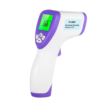 

Digital IR Thermometer LCD Non-contact Infrared Thermometer °C/ °F Temperature Measurement 3-Color Backlight Dropshipping