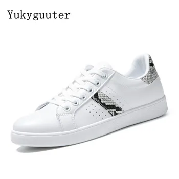 

Sneakers Women Chunky Shoes Fashion Outdoor Athletic Breathable Lace Up Flats White Skateboarding Female Sport High Quality
