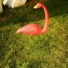Фламинго газон украшения Пластиковые свадебные искусства балкон искусственные Фламинго фигурки Фламинго орнамент сад украшения двора