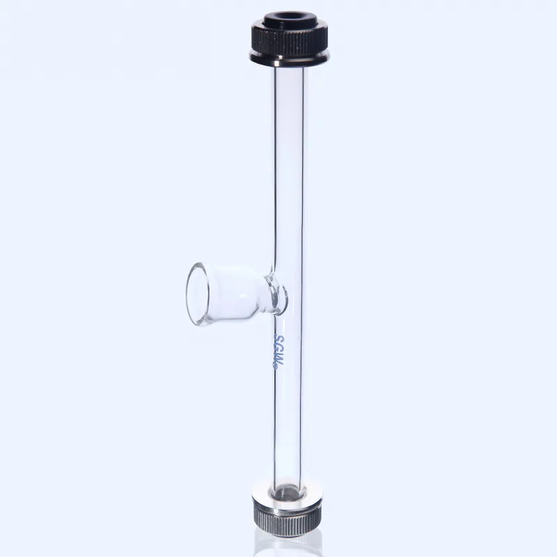 High Quality Optical Rotation Test Tube 100mm Bubble Optical Rotation Tube 20cm Funnel Instrument Sample