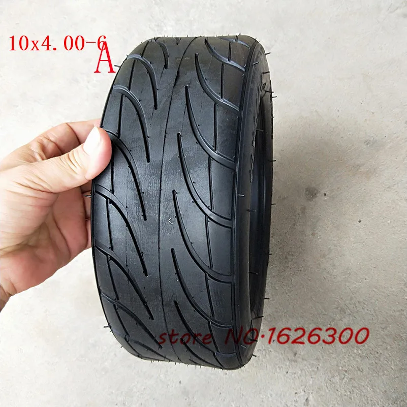 A 10X4. 00-6 10*4,00-6 бескамерные вакуумные шины для Harley Electric Citycoco скутер картинг квадроцикл внедорожный - Цвет: A