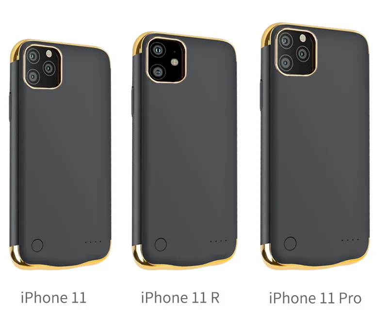 6000 мАч для Iphone 11 Pro Аккумулятор max зарядное устройство чехол умный силикагелевый материал корпус батареи банк питания
