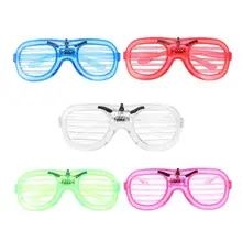 Lunettes de danse à LED pour Concert, boîte de nuit, 3 pièces