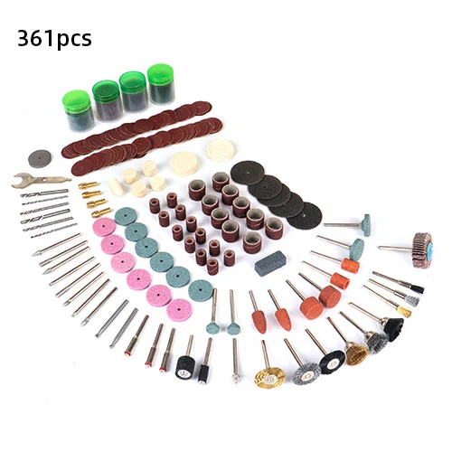 Mini Wireless Drill Electric Carving Pen Variable Speed USB Cordless Drill Rotary Tools Kit Engraver Pen for Grinding Polishing 361pcs