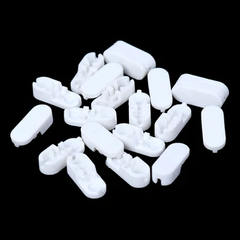 

20pcs/lot Plastic Roller Blinds Pull Cord Connector Curtain Chain Connector for Vertical Blinds Joiners Spare Tool Replacement