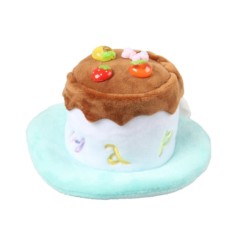 1Pcs CutePets Dog Birthday Hat With Adjustable Strap Pet Party Decoration Headdress Costume For Puppy Cat Cosplay Cap Costume - Color: S