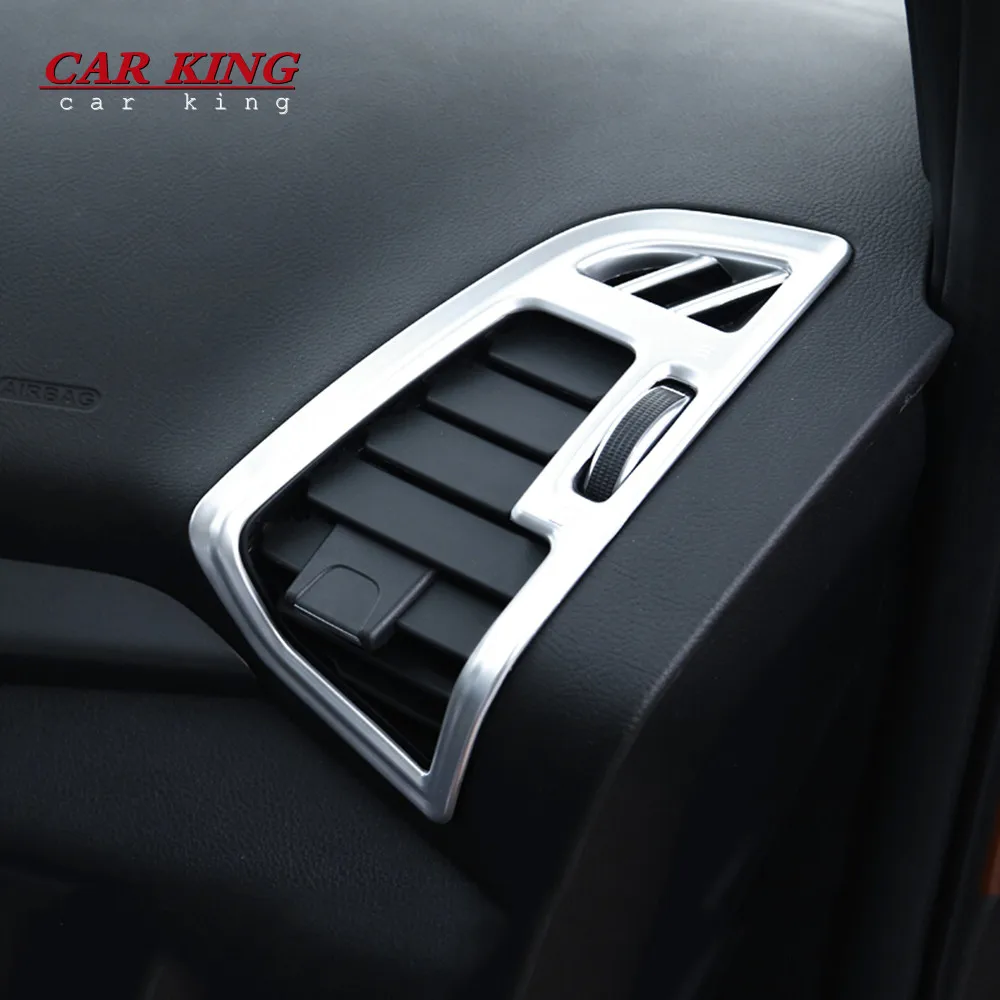 

For Ford Kuga Escape 2013 2014 2015-2017 Car Dashboard Panel Side Air Outlet Conditioning Vent Cover Trim Decoration Accessories