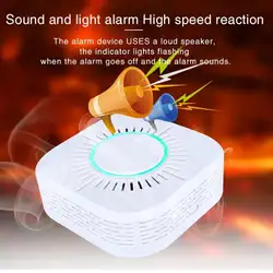 433 МГц беспроводной детектор дыма противопожарная защита портативный детектор дыма wifi домашний безопасный датчик дымовой сигнализации