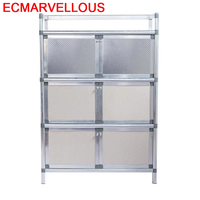 

Dolap Kaplama Mobiliario Capbords Aluminum Alloy Side Tables Furniture Cabinet Mueble Cocina Meuble Buffet Cupboard Sideboard