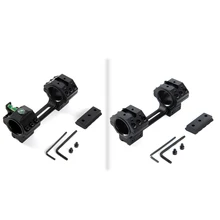 Новые поступления 2 модели прицела диаметр крепления адаптер с компасом дух пузырьковый уровень костюм 11 мм Вивер рельс Открытый Охота