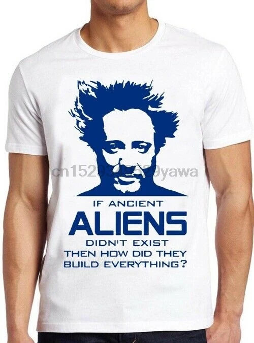 Футболка Giorgio Tsoukalos старинный Инопланетянин астронавт космос НЛО крутой подарок
