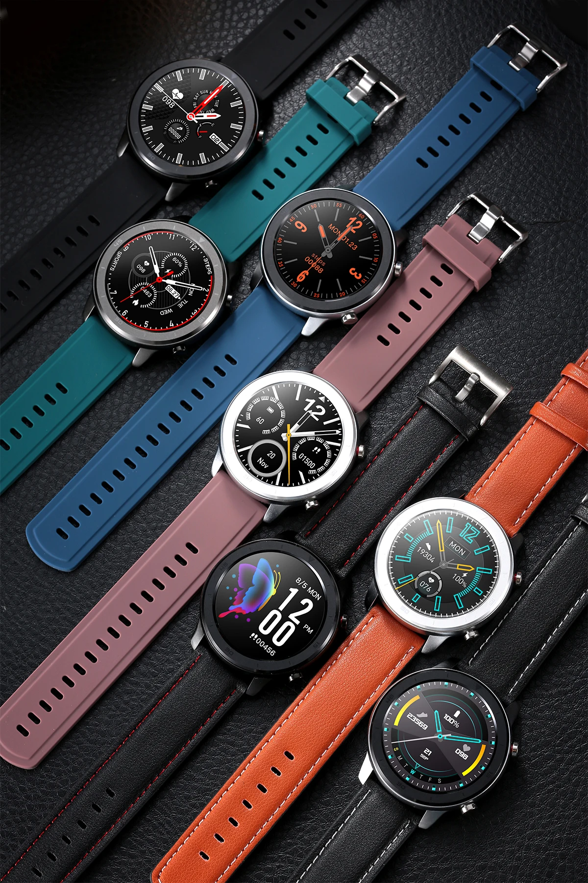 Смарт-часы BDO DT78, электронные беспроводные устройства для мужчин и женщин, фитнес-трекер, пульсометр, Смарт-часы, умные часы