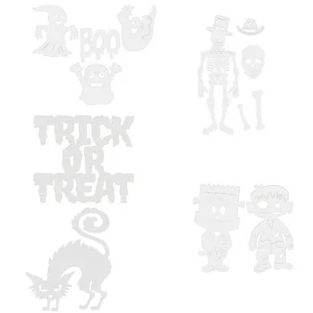 

1Pcs Halloween Metal Cutting Die Craft Dies Scrapbooking Cat Skeleton Ghost Cut Dies Decor Embossing Stencils Card Album Making