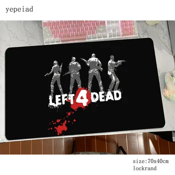 

Left 4 Dead padmouse wrist rest accessory 800x400x3mm mouse pad Kawaii gaming enterprise rubber mats keyboard mouse mat gamer