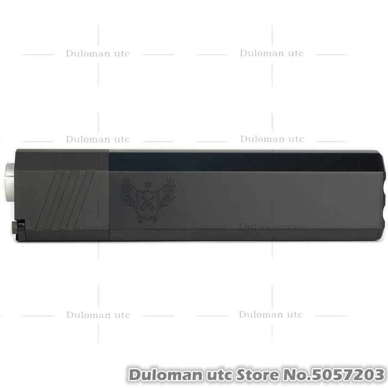 

Duloman utc Silencer Co Osprey Suppressor for 14mm CCW Airsoft Rifles Dummy Suppressor and Barrel Extension Mock Suppressor