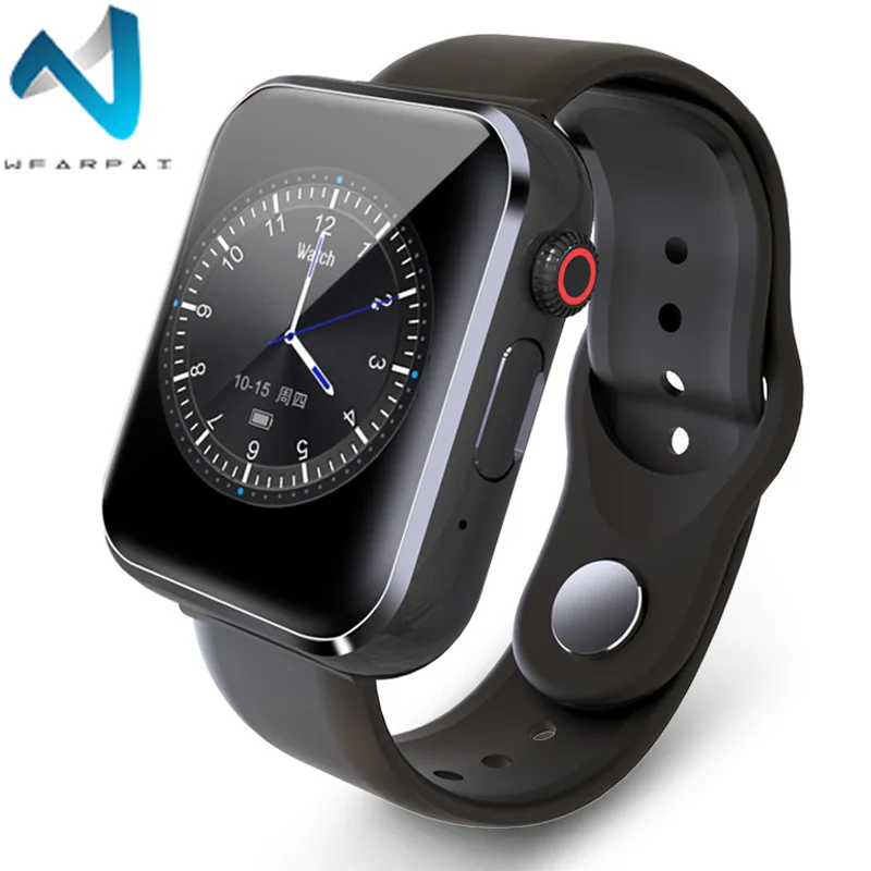 

Wearpai KY001 HD Color Screen Smart Watch Bluetooth Dial Number Sport Pedometer With Camera SIM Card Smartwatch for Android IOS