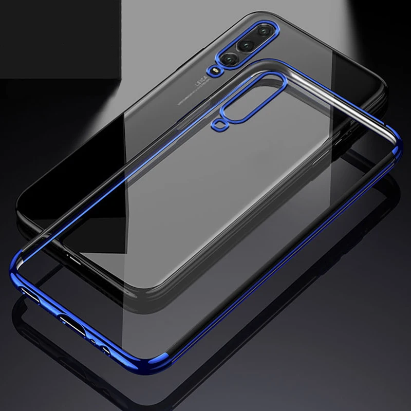 Di lusso di Caso di Placcatura Per Huawei Honor 20 9X Pro 8X P30 Lite Compagno 30 20 Pro Molle Della Copertura di TPU Per huawei P Intelligente 2019 P Smart Z Custodie|Case| - AliExpress