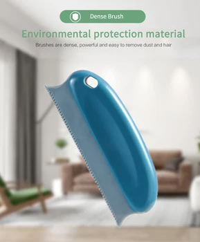 

Household Dust Removal Brush Bristles Clothes Hair Removal Brush Hair Removal Pet Cleaning Brush Carpet Clothes Pet Beds Remover