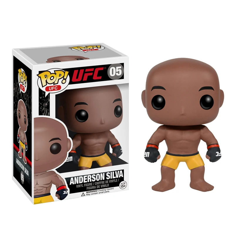 FUNKO POP официальный поп UFC: Ronda Rousey Anderson Silva Chris Weidman Виниловая фигурка коллекция игрушек для детей подарок