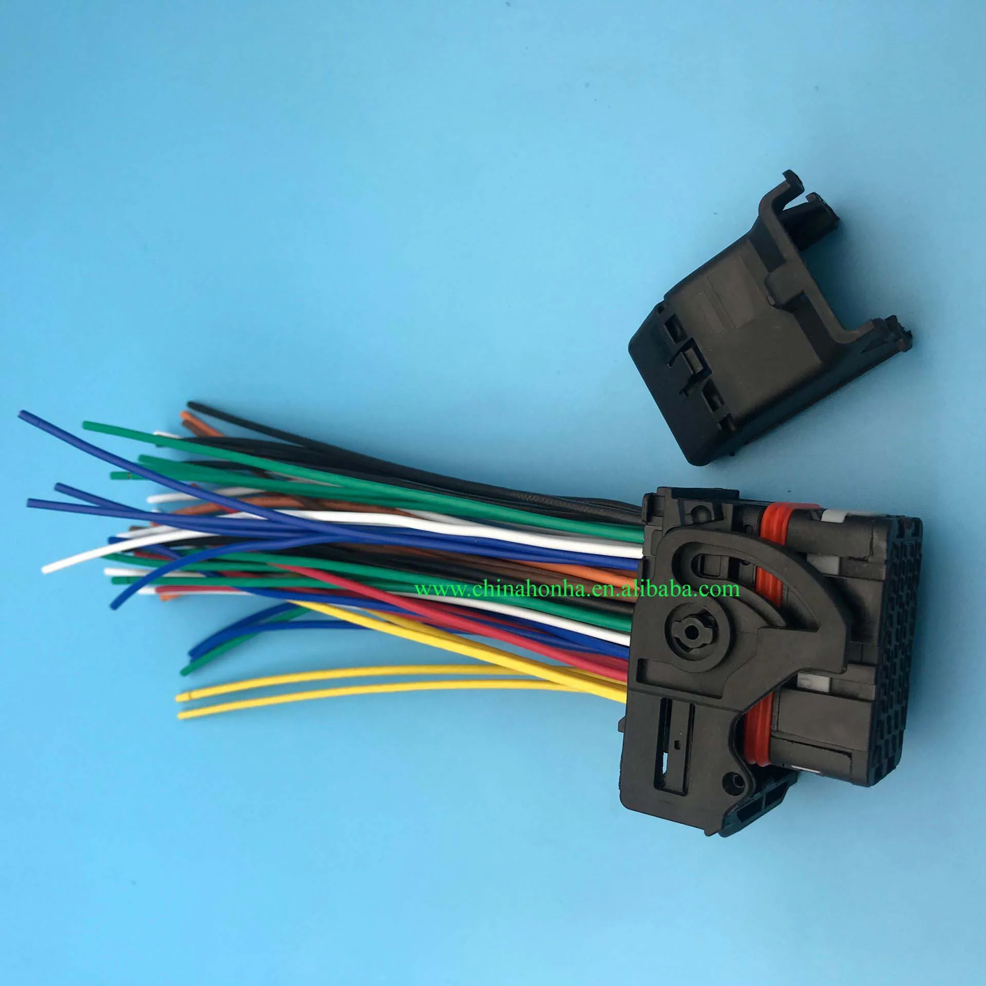1 ECU женский 48 pin for5007620481автомобильная центральная система contral провода жгута разъемы шт наборы 643201311 с обжимной клеммой - Название цвета: 1