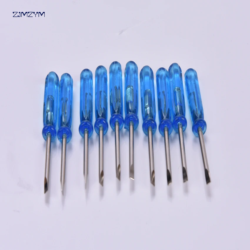 

wholesale 1PC 2.0MM screwdriver Slotted screwdriver repair disassemble tool for mobile phone