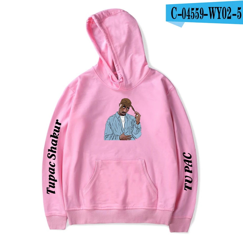 2PAC популярная женская мужская новая толстовка осень и зима для мужчин и женщин Повседневный пуловер модная теплая серая толстовка - Цвет: As picture