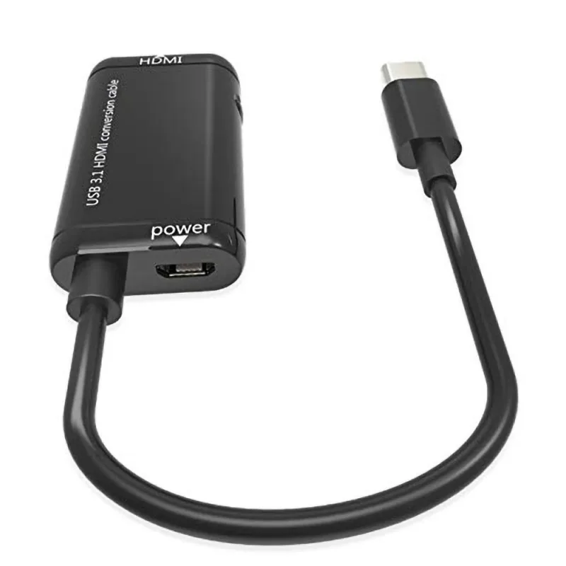 USB 3,1 type C к HDMI адаптер Мужской к Женский кабель для SamSung Xiaomi HuaWei телефон к телевизору