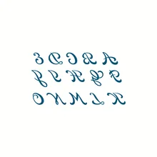 Sexy English Alphabet Waterproof Temporary Tattoo Sticker Arm Leg Fake Tattoo Water Transfer Sticker Men Women