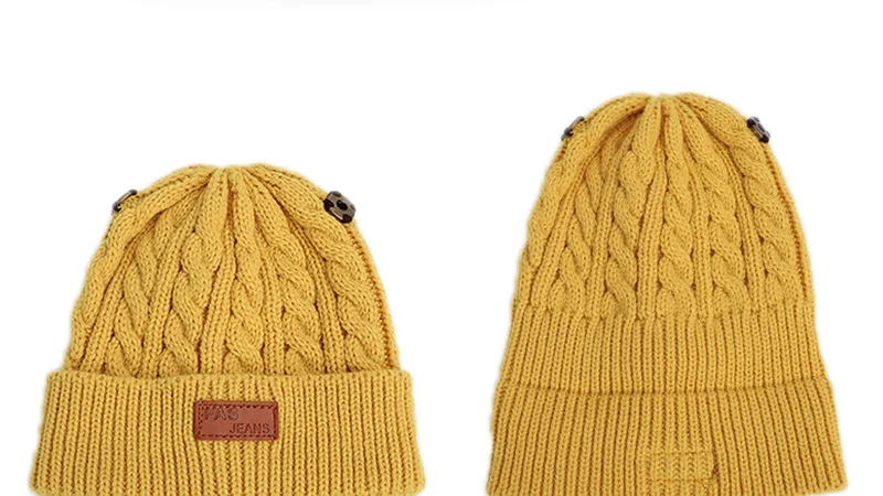 Детская шапка, вязаная Милая шапка для девочек, BoysBig Pom pom Beanie, детские шапки для девочек и мальчиков, теплая вязаная зимняя детская шапка из натурального енота F