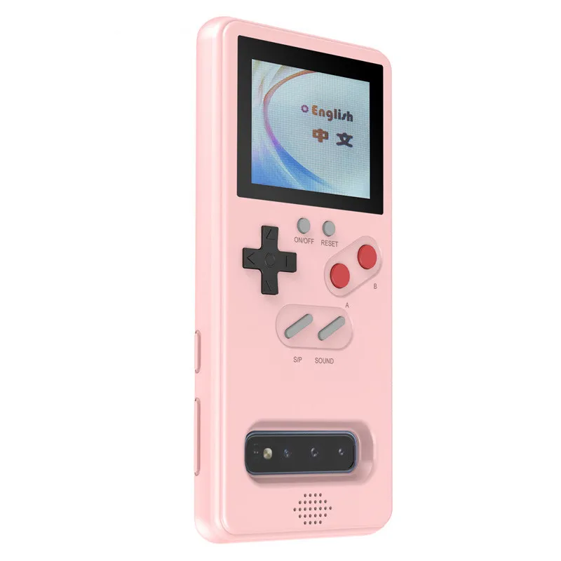 Pink Чехол Gameboy в стиле ретро, 36 стилей, игровой чехол для samsung Galaxy S10, чехол для игры, полноцветный дисплей, игровой чехол для Galaxy S10, игровой чехол - Цвет: Pink
