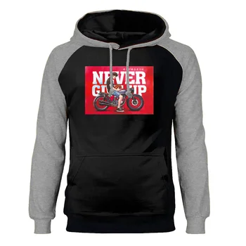 

Slam Dunk Hoodies Men Anime Basketball Raglan Hooded Sweatshirt Mitsui Hisashi Never Give Up Hoodie Mitchi Sportsman Streetwear