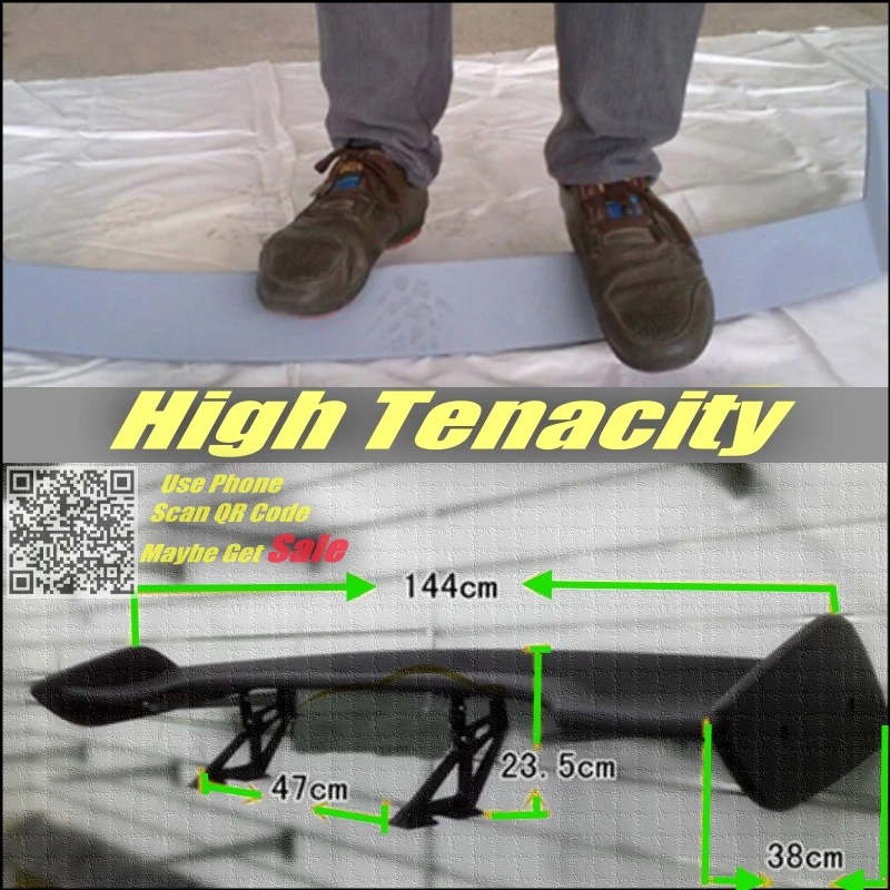 Автомобильный большой GT задний спойлер крыло хвост дефлектор/багажник лезвия