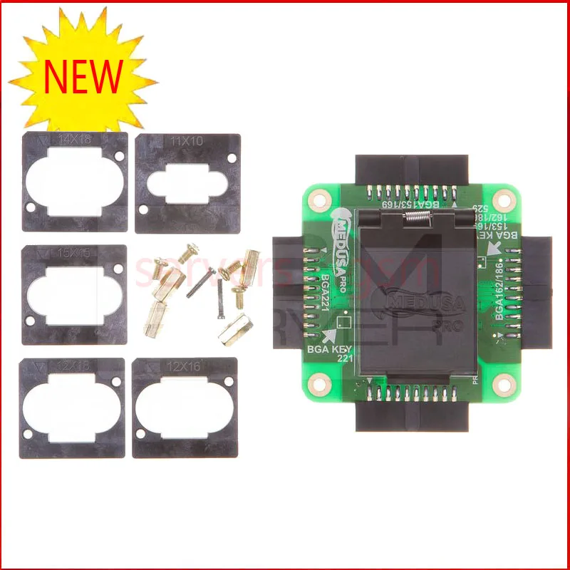 2021 новый оригинальный адаптер Medusa Pro eMMC с поддержкой BGA153/169 162/186 221 529 | Мобильные