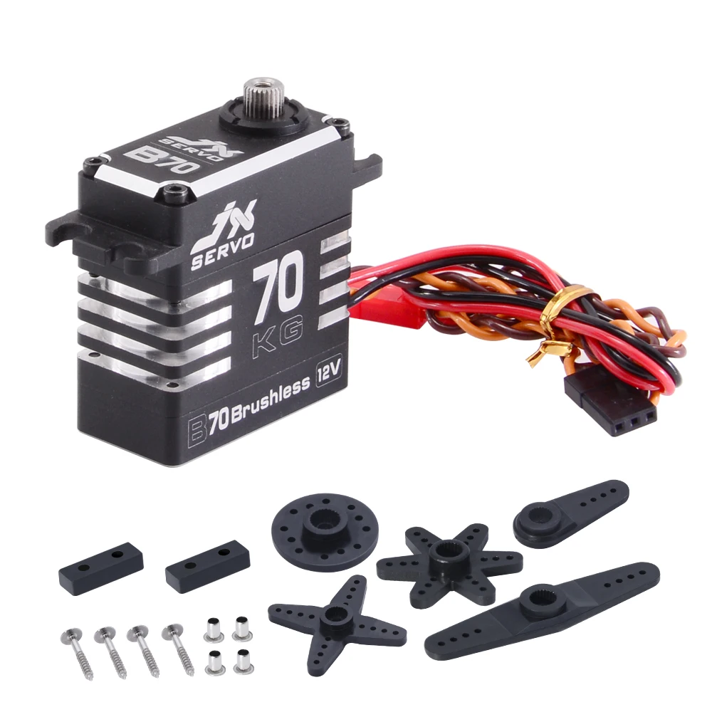 JX Servo B70 72 кг полностью металлический бесщеточный 12 в высококачественный