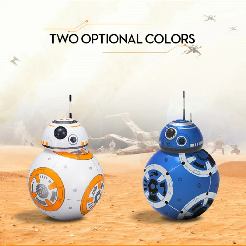 Staring Wars Sound Dancing Electric RC Robots BB8 Small Ball 2.4G Remote Control Action Figure Kid Toys Intelligent Model Gifts