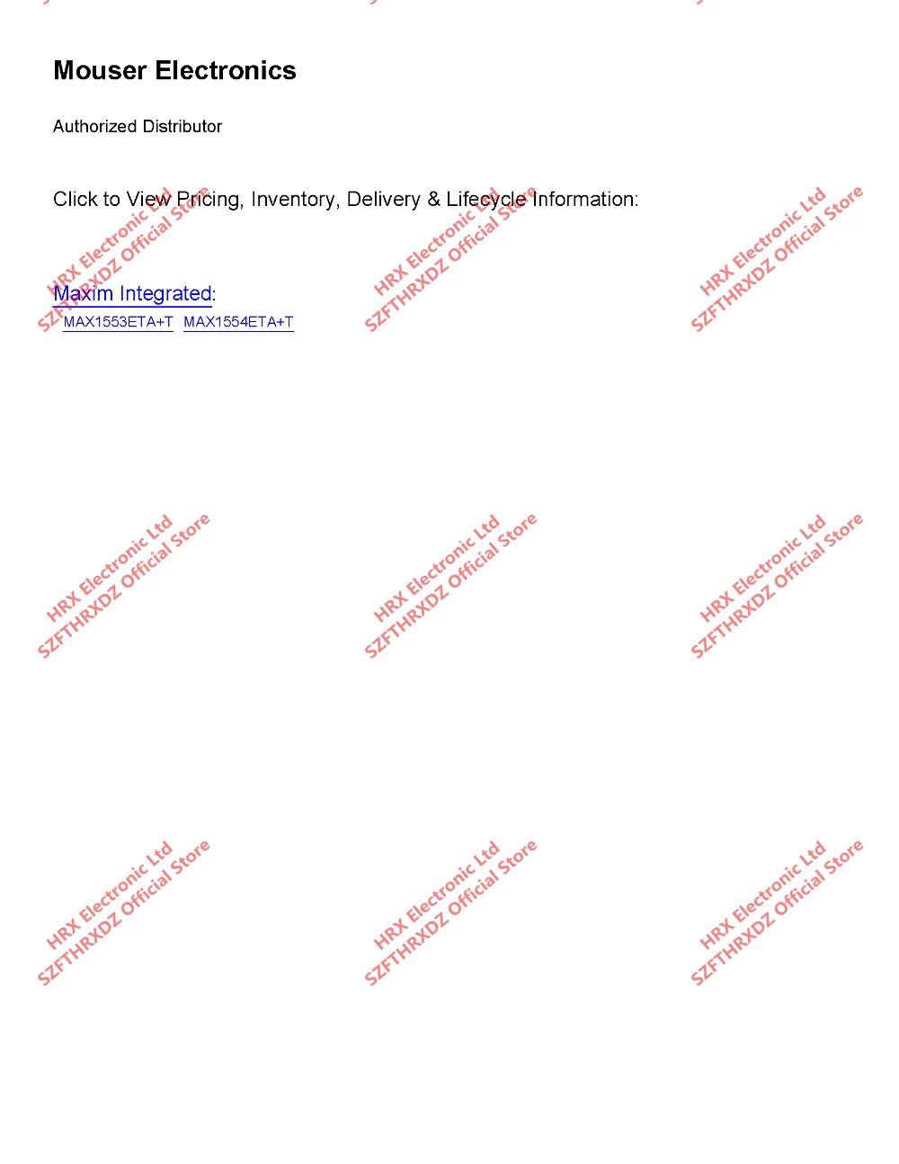 MAX1554ETA+ T AGY MAX1553ETA+ T AGX TDFN-8 MAX1554ETA AGY MAX1553ETA AGX TDFN8 светодиодный драйвер освещения