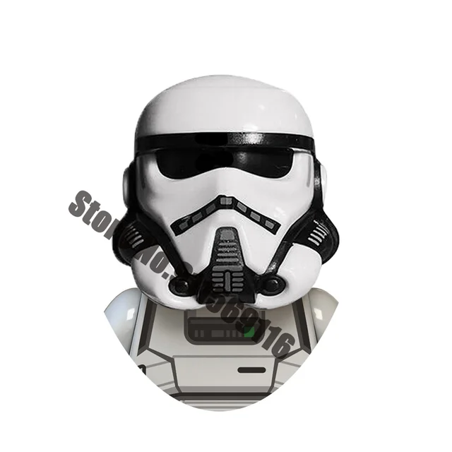 Stormtroopers Building Blocks Snowtroopers Jet Flame Scout Trooper Admiral Thrawn Tarkin Moff Gideon Star Action Figure Wars Toy C-WM552