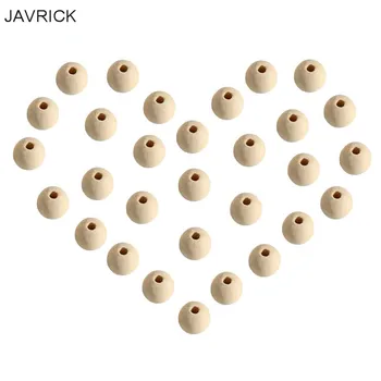 

Natural Round Wood Beads Loose Spacer Beads for DIY Jewelry Making, 150 Pieces