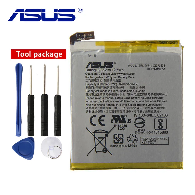 

Original ASUS C11P1608 Phone Battery For ASUS Zenfone AR ZS571KL A002 A002A