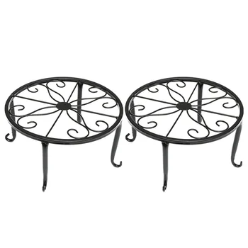 

2pcs Iron Art Heavy Duty Reusable Lightweight Flower Stand Office