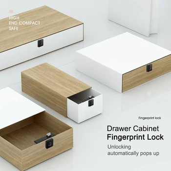 

Drawer Intelligent Electronic Lock File Cabinet Lock Storage Cabinet Fingerprint Lock Cabinet Door Fingerprint Lock Furniture