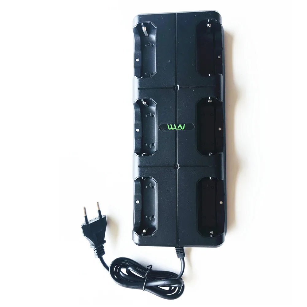6 (6) Way Multi Charger для WLN KD-C1 plus Walkie talkie RT22 radtel Zastone X6 LUITON RT-10 | Мобильные телефоны и